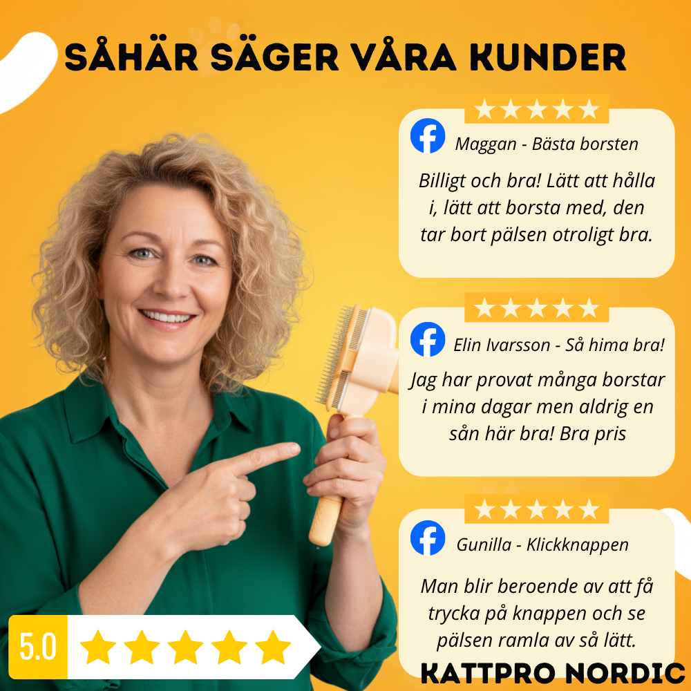 KattPro Nordic - PälsBorste